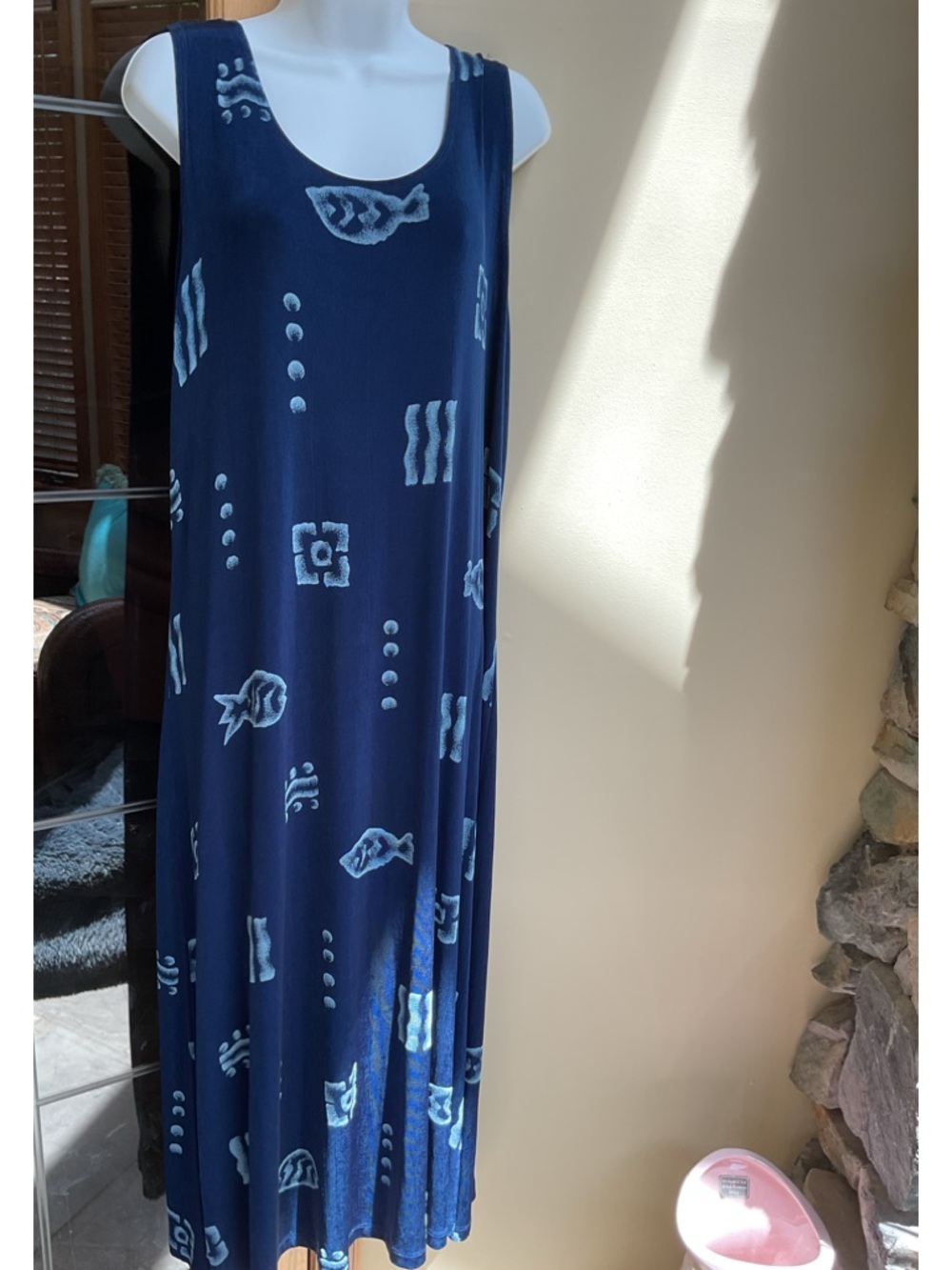 Coldwater Creek ladies “beachy” maxi dress. EUC